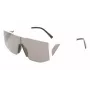 LACOSTE L253S-6219101 Unisex taisnstūra saulesbrilles 62/19/150 mm Melnas/Pelēkas