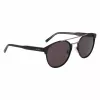 Lacoste L263S-2 Vīriešu taisnstūra saulesbrilles - Melns rāmis, Pelēkas lēcas, 53mm