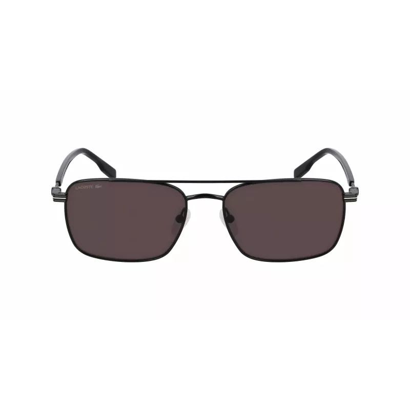 Lacoste L264S Saulesbrilles Vīriešiem 58/17/145 mm Melns Rāmis Pelēkas Lēcas