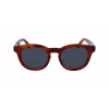 Lacoste L6006S-218 Vīriešu saulesbrilles, Havana rāmis, pelēkas lēcas, 49 mm
