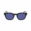 Lacoste L6015SN-1 Unisex Saulesbrilles Melns Rāmis Pelēka Lēca 49mm