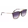 Lacoste L6016S-219 Sieviešu saulesbrilles Havana Brūnas Kvadrātveida Acetāts