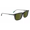 Lacoste L6017S5517240 Taisnstūra Havannas saulesbrilles vīriešiem - Brūnas lēcas 55/17/145 mm