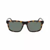 Lacoste L6025S-214 Vīriešu taisnstūra saulesbrilles - Havana/Pelēks - 56/17/145 mm