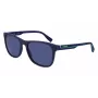 Lacoste L6031S-424 Vīriešu taisnstūra saulesbrilles - Zils rāmis, Pelēkas lēcas, UV400