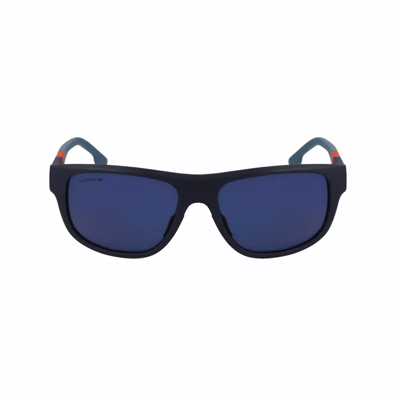 Lacoste L6042S-424 Vīriešu taisnstūra saulesbrilles zilas 55/17/145 mm