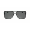 LACOSTE L6056S5916035 Unisex Taisnstūra saulesbrilles Havana Green 59mm