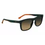 Lacoste L956S-301 Vīriešu taisnstūra saulesbrilles zaļš acetāta rāmis UV400