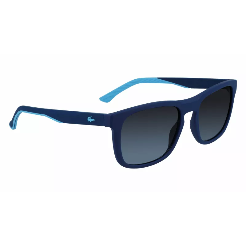 Lacoste L956S 401 Vīriešu saulesbrilles Zils rāmis Pelēkas lēcas 55mm