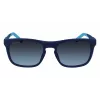 Lacoste L956S 401 Vīriešu saulesbrilles Zils rāmis Pelēkas lēcas 55mm