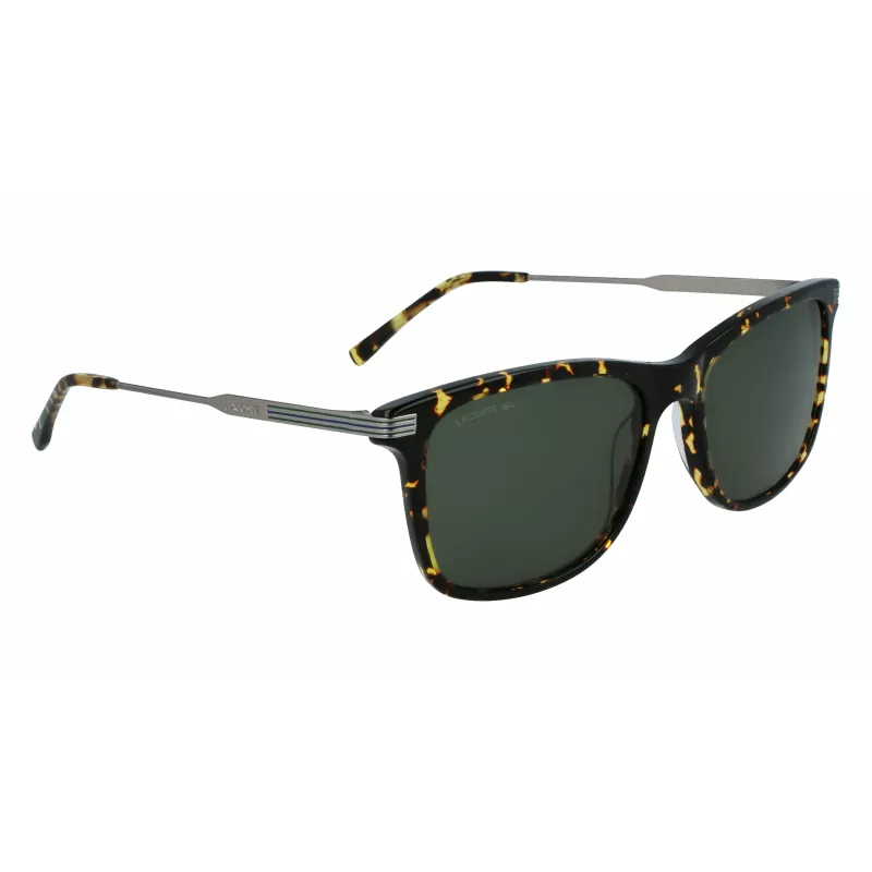 Lacoste L960S-430 Vīriešu saulesbrilles Zils rāmis Pelēkas lēcas 56mm