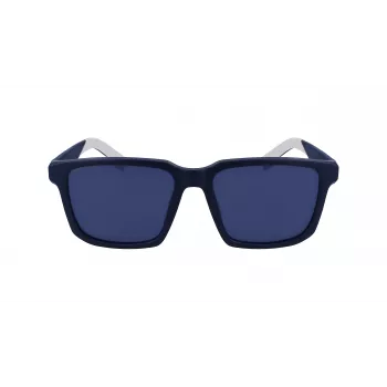 Lacoste L999S-401 Vīriešu saulesbrilles - Havana acetāta rāmis, zilas polikarbonāta lēcas, UV400 aizsardzība