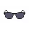 Lacoste vīriešu L988S-2 taisnstūra saulesbrilles - melns rāmis, pelēkas lēcas, 54 mm