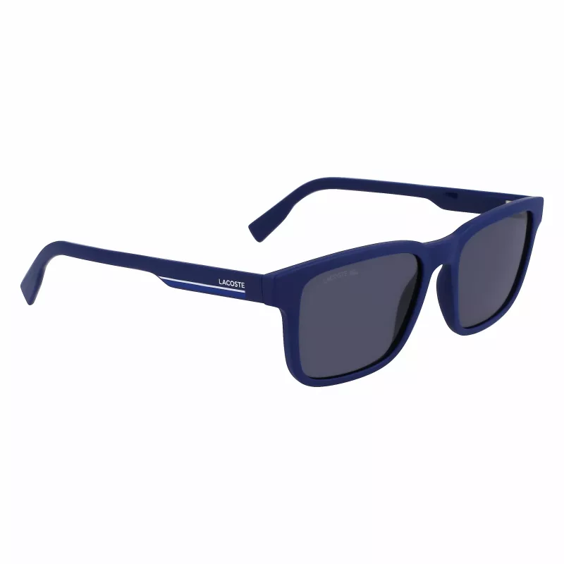 Lacoste vīriešu L997S-401 taisnstūra saulesbrilles zilas 54mm