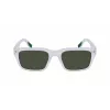Lacoste vīriešu taisnstūra saulesbrilles L6004S-970 Melna/Pelēka 55/19/145 mm