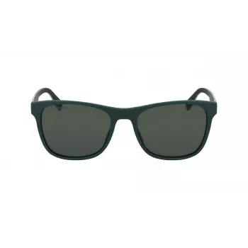 Lacoste Men's Rectangular Sunglasses L6031S-301 Havana Green 56/18/145 mm