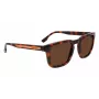 Lacoste vīriešu taisnstūra saulesbrilles L951SRG-214 Havana acetāts zaļa polikarbonāta lēca 52/22/145 mm