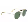 Lacoste vīriešu saulesbrilles L241S-045 tumši pelēka taisnstūra pilna apmales acetāts UV400