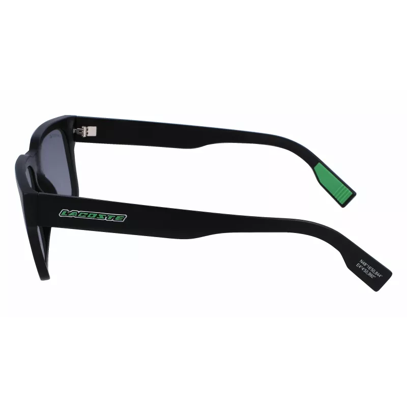 Lacoste vīriešu saulesbrilles L6004S 5519002 Melna/Pelēka 55/19/145 mm