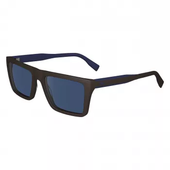 Lacoste vīriešu saulesbrilles L6009S-210 Havana Brown taisnstūris 56/19/145 mm