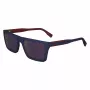 Lacoste vīriešu saulesbrilles L6009S-424 Zils rāmis Pelēks gradients stikls 56/19/145 mm