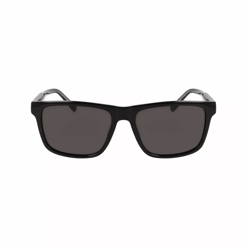 Lacoste vīriešu saulesbrilles L6025S-1 - Taisnstūra acetāta rāmis - UV400 aizsardzība - 56/17/145 mm