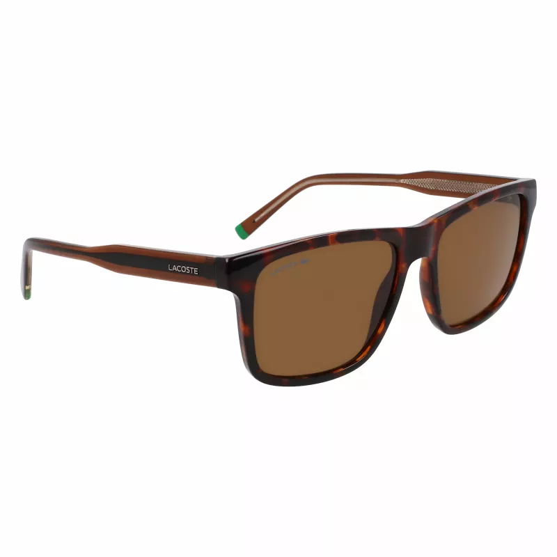 Lacoste vīriešu saulesbrilles L6025S-219 Havana Green 56mm