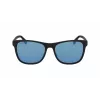 Lacoste vīriešu saulesbrilles L6031S-002 Kvadrātveida melns rāmis pelēkas lēcas 56/18/145 mm