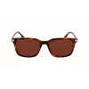 Lacoste vīriešu saulesbrilles L6035S5318214 - Havana acetāta rāmis, brūnas lēcas, 53mm