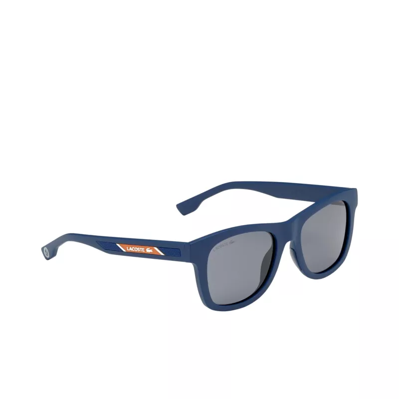LACOSTE SAULES BRILLES L3651SRG-400 Unisex Matēti Zili Taisnstūra Pilna Mala 48/17/130 mm