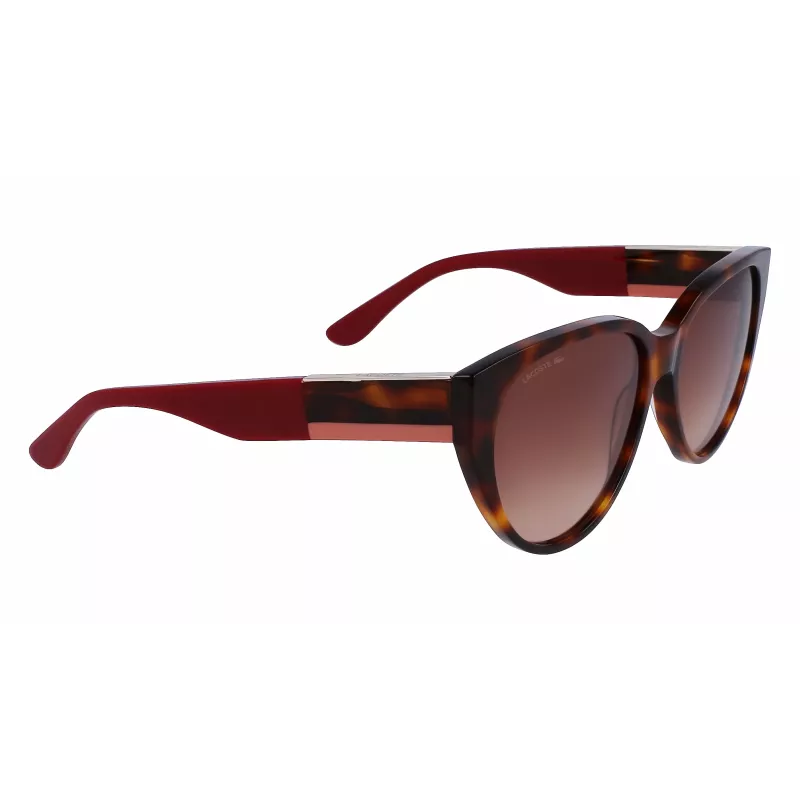Lacoste Women's Sunglasses L985S-240 Havana Brown Gradient 59mm