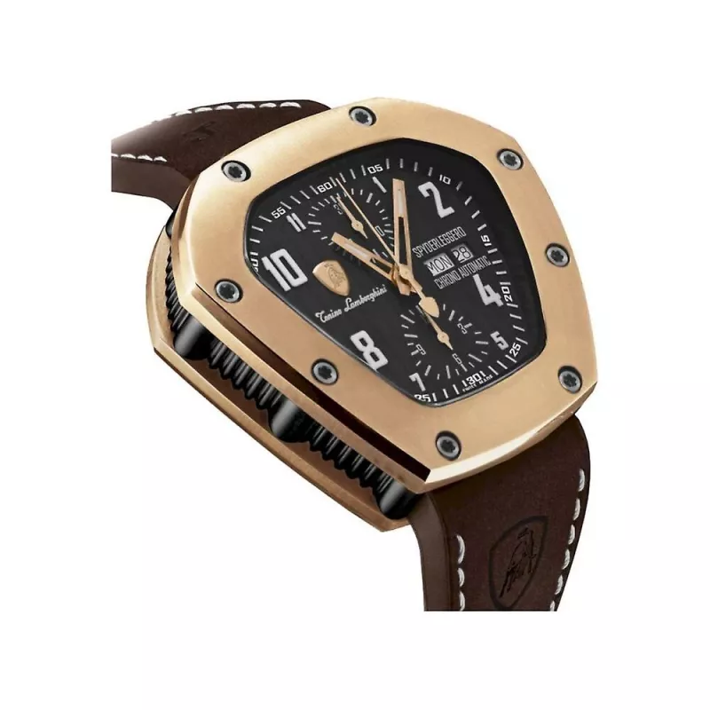 Lamborghini TLFT075SPYDER Vīriešu Šveices kvarca hronogrāfa pulkstenis 51,5 mm