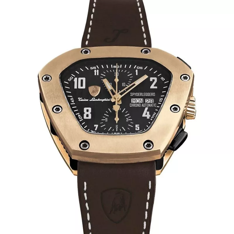 Lamborghini TLFT075SPYDER Vīriešu Šveices kvarca hronogrāfa pulkstenis 51,5 mm