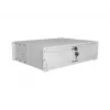 LANBERG 19-inch 3U Sliding Rack Shelf 360mm Depth Grey, 90kg Load Capacity, 4-Point Mounting