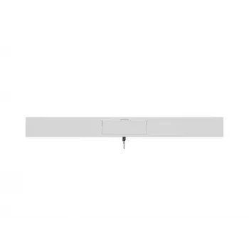 LANBERG 1U 19 collu bīdāma atvilktne 270mm dziļums Pelēka (30kg ietilpība)