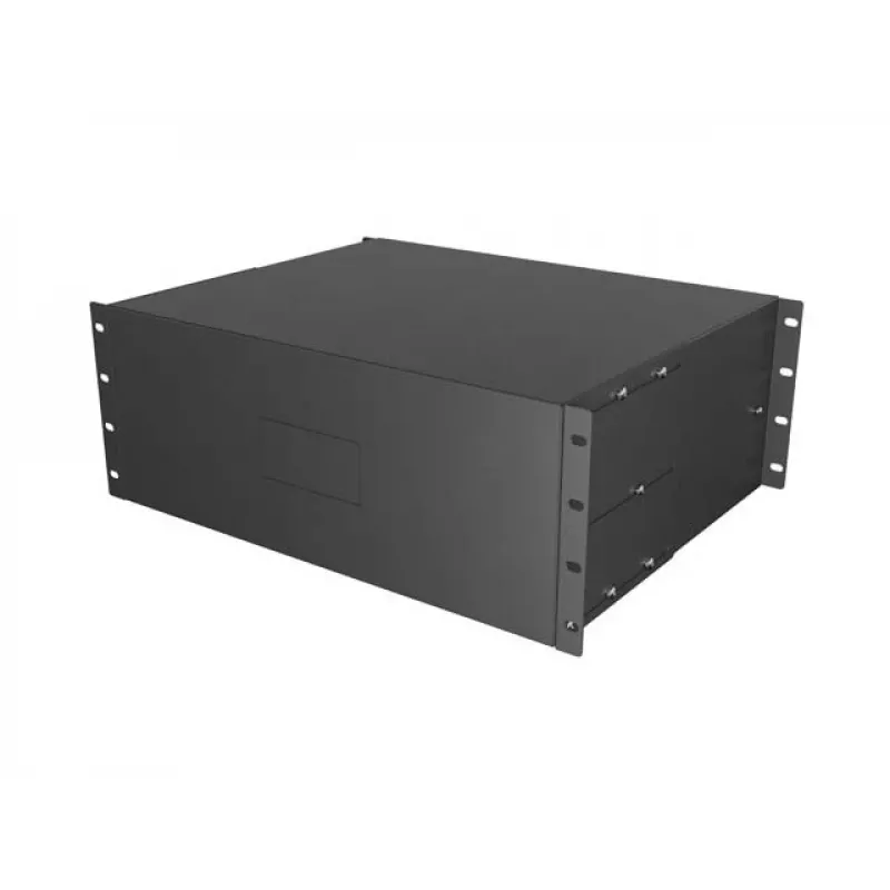 LANBERG 4U 19 collu fiksēts plaukts 360mm Melns 90kg slodzes ietilpība