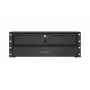LANBERG 4U 19 collu fiksēts plaukts 360mm Melns 90kg slodzes ietilpība