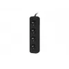 Lanberg Cable Power Strip, 4X French Outlets Quality-Grade Copper, 1.5 m | PS0-04E-0150-BK