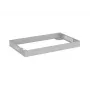 LANBERG CK01-60-S 600x1000 mm pamatne 19 collu serveru skapjiem, pelēka RAL 7035