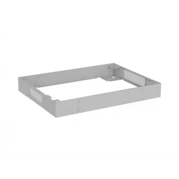 LANBERG CK01-68-S Pelēks postaments 600x800 mm stāvošiem skapjiem, 100 mm augstums