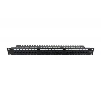 LANVIEW Cat5e 1U 24 portu UTP komutācijas panelis - LVR-CAT5E-UTP-LSA