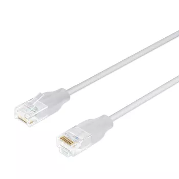 LANVIEW LightFlex CAT6 U/UTP 1m pelēks komutācijas kabelis