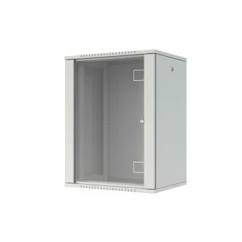 LANVIEW Quick Assembly Flat pack 19 6U sienas skapis, 19 collas, 600x450x320 mm, melns (RWF16U45WH)