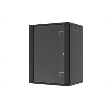 LANVIEW Quick Assembly Flat Pack 19 6U sienas tīkla skapis - melns (RWF16U45BL)