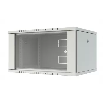 LANVIEW Quick Assembly Flat Pack 19 9U sienas tīkla skapis, 600x450x500mm, melns