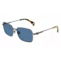 LANVIN LNV104S-050 Unisex saulesbrilles - Melns acetāta rāmis, Pelēkas CR-39 lēcas, 56/18/140 mm
