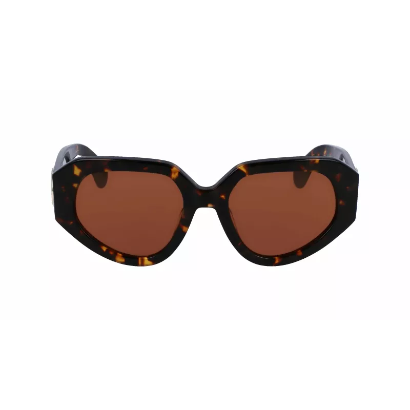 LANVIN Sieviešu saulesbrilles LNV647S-234 Brūna Havana Acetāts 53mm