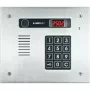 Laskomex CP-2513R INOX nerūsējošā tērauda audio durvju panelis ar RFID, 13 dzīvokļiem, horizontāls, iegremdēts, sudraba krāsa