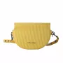 Laura Ashley sieviešu dzeltenā Band soma pāri plecam (23x15x9 cm)