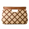 Laura Ashley Sieviešu Valetta Stepēta Džinsa Rokassoma 30x20x9 cm
